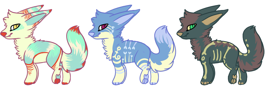 [Offer to adopt] Flashy Foxes .:CLOSED AA:.