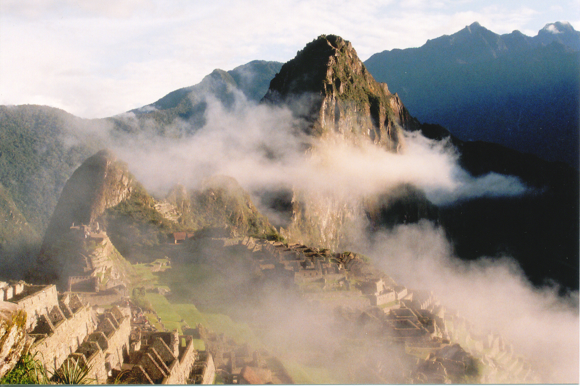 Machu Picchu In The Clouds