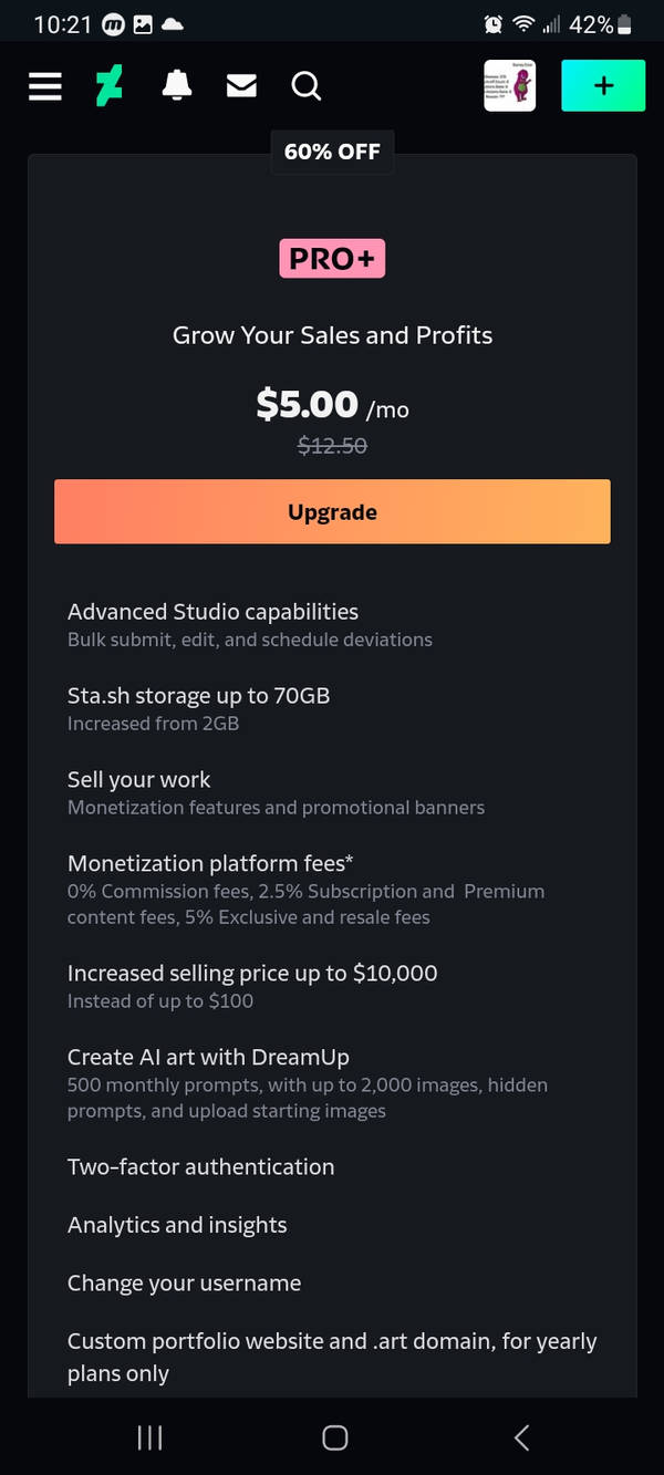 Amazing! I really wanted to get PRO+ tomorrow by BarneyError112 on ...