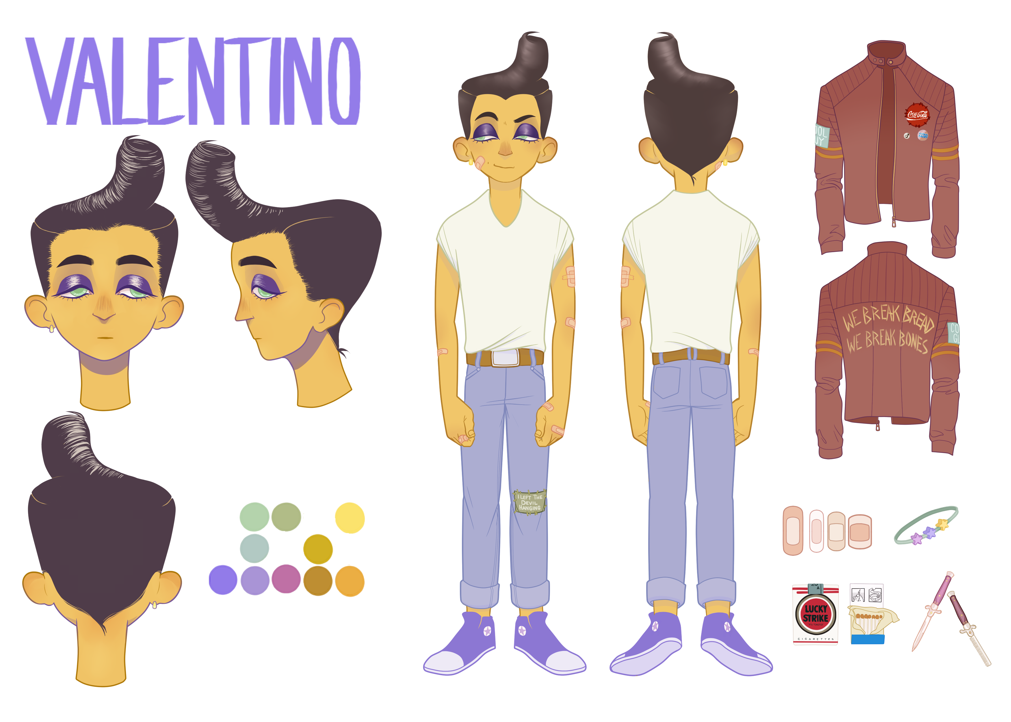 Character Sheet - Valentino