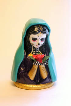 Virgin Mary Dia de los Muertos