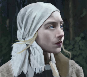 Saoirse Ronan portrait 1 by FantasminhaCamarada on DeviantArt