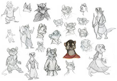 Redwall Sketchdump