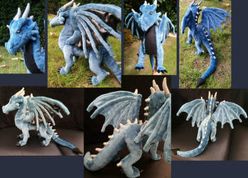 Blue Dragon Plush
