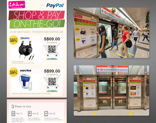 PayPal-SMRT QR Shopping