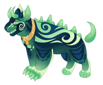 Quiang (Jade Brute) - $50 by Kingfisher-Gryphon