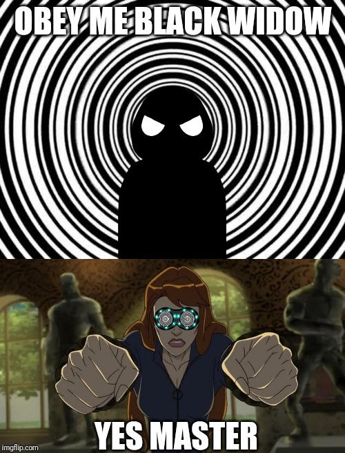 Mid Control Meme Black Widow mind control meme by AlphaGodzilla1985 on DeviantArt