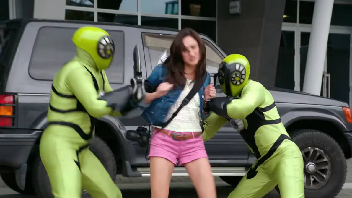 Emma Sarah Ranger Power Rangers Megaforce: Emma captured 2 by AlphaGodzilla1985 on DeviantArt