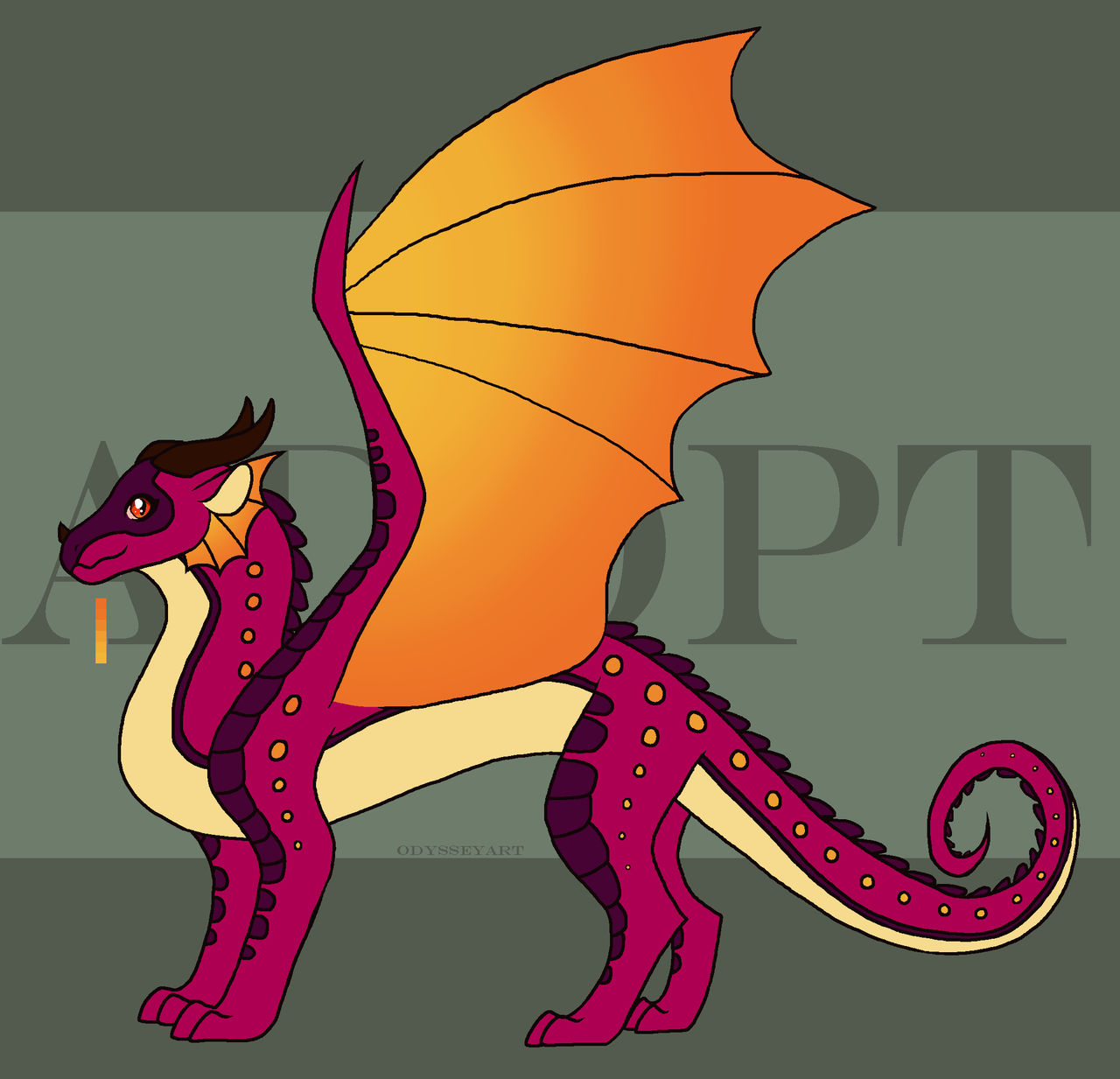 Rainwing Ruff Wings of Fire Rainwing Adopt - OPEN by OdysseyAdopts on DeviantArt