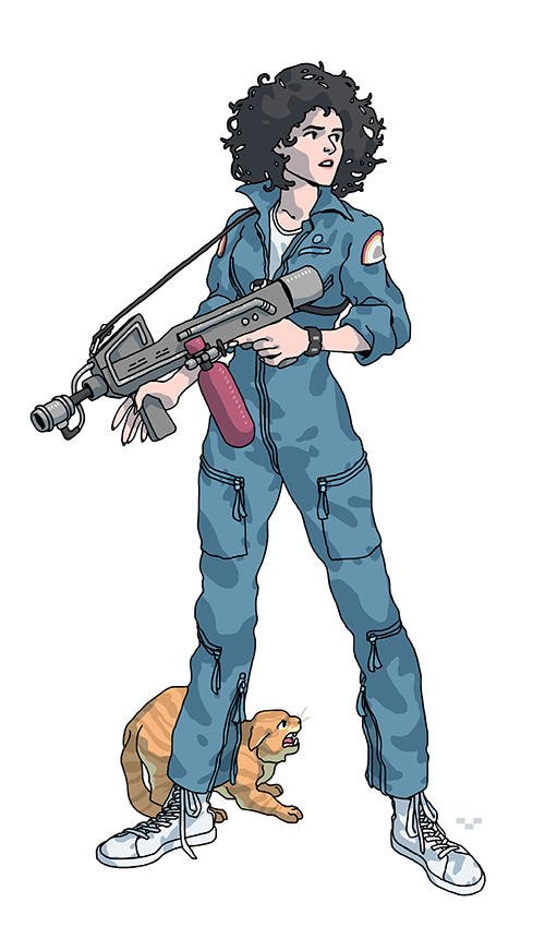 Ellen Ripley by Ap6y3 on DeviantArt