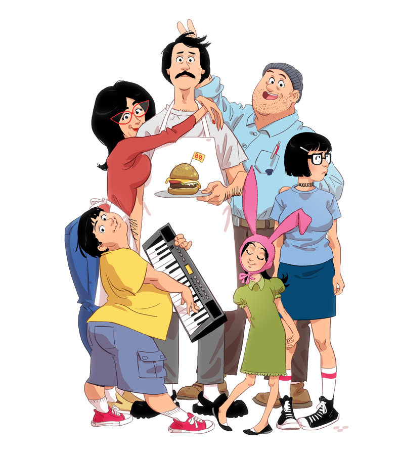 Bob's Burgers by Ap6y3 on DeviantArt