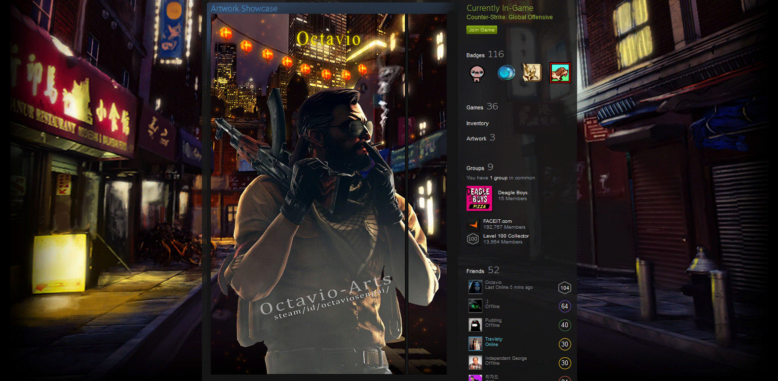 CS:GO Steam Artwork Showcase Animated by Octavio-Arts on DeviantArt