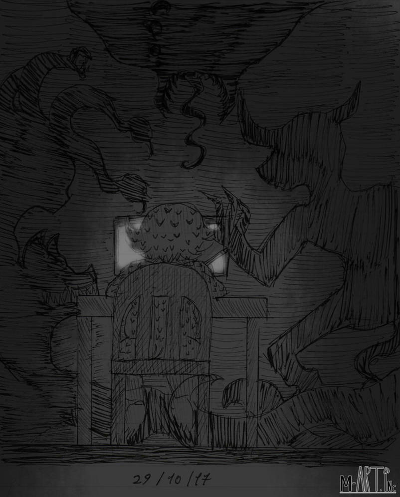 Inktober 17 Day 29 3 Am The Witching Hour By Mart1nc On Deviantart Inktober 17 Day 29 3 Am The Witching Hour By Mart1nc On Deviantart