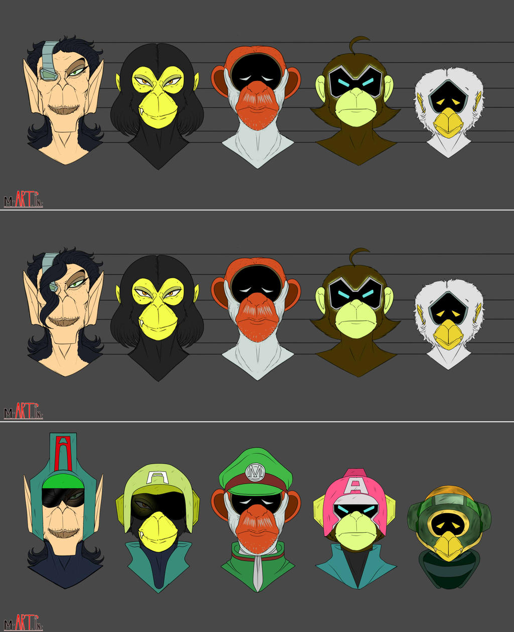 Headcanon Venom Bosses Vol 1 ( 2020 Headshots ) by MArt1nc on DeviantArt