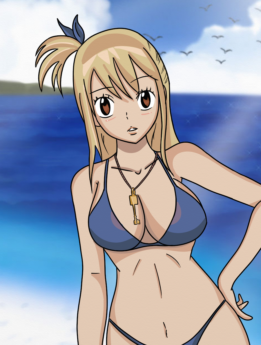 Lucy Heartfilia bikini