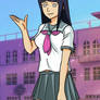 Hinata at school