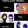 Hinata: Animal Lover