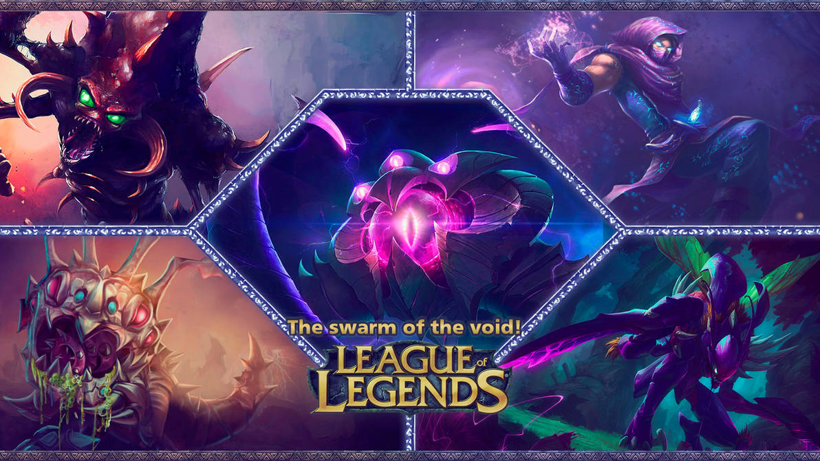 Poster of the void. Лига легенд ВОЙД. League of Legends Void staff. The Void 2016. Swarm.