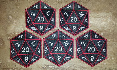 Custom D20's for DiceCollector.com