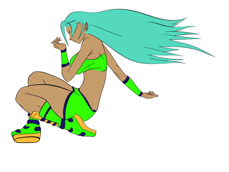 Bodily dynamics-flatcolouring by papel1 on DeviantArt