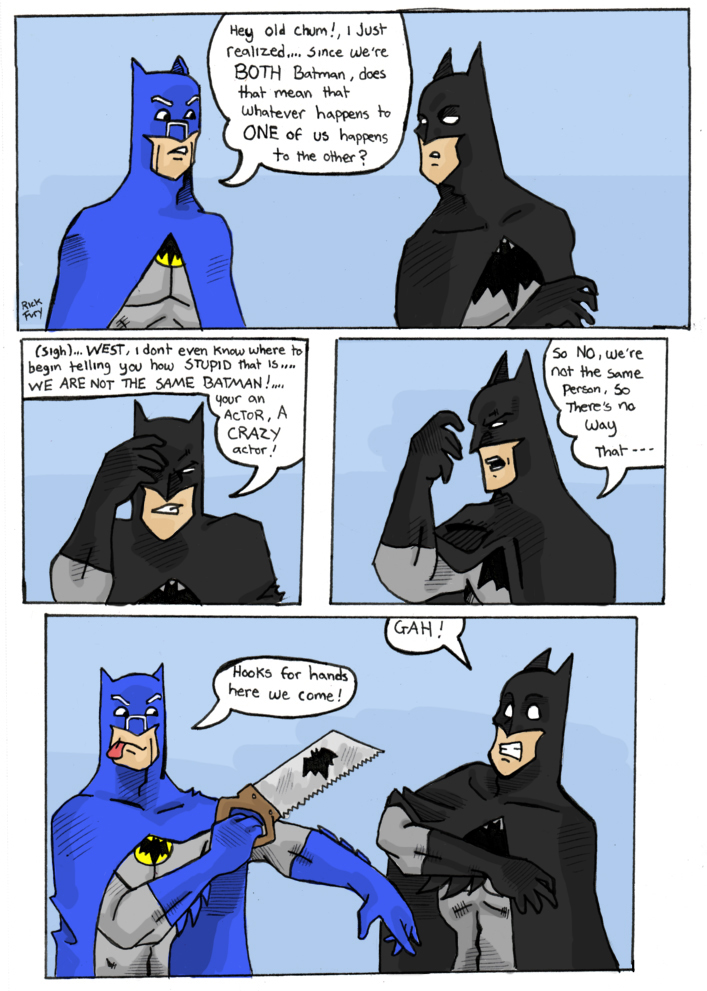 Batman Meets Adam West Part 49 by TheMonkeyYOUWant on DeviantArt