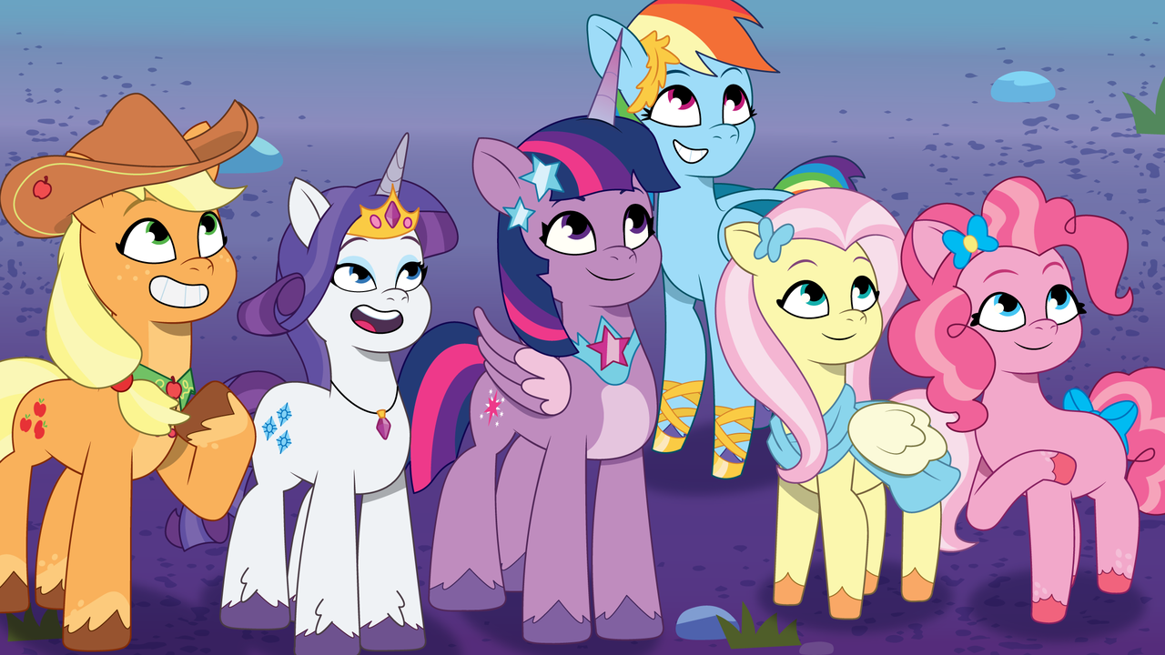 Mane 6 past the lavaryth test by ChamptionMaster on DeviantArt