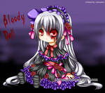 Bloody Goth Loli Doll by sonnyaws