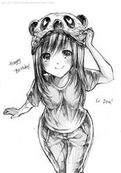 Happy Birthday ci Dina~!