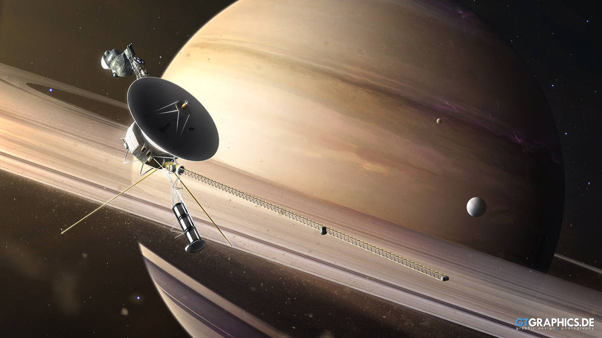 Saturn Flyby by TobiasRoetsch
