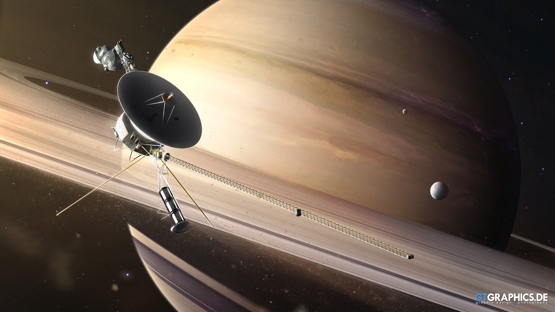 Saturn Flyby by TobiasRoetsch