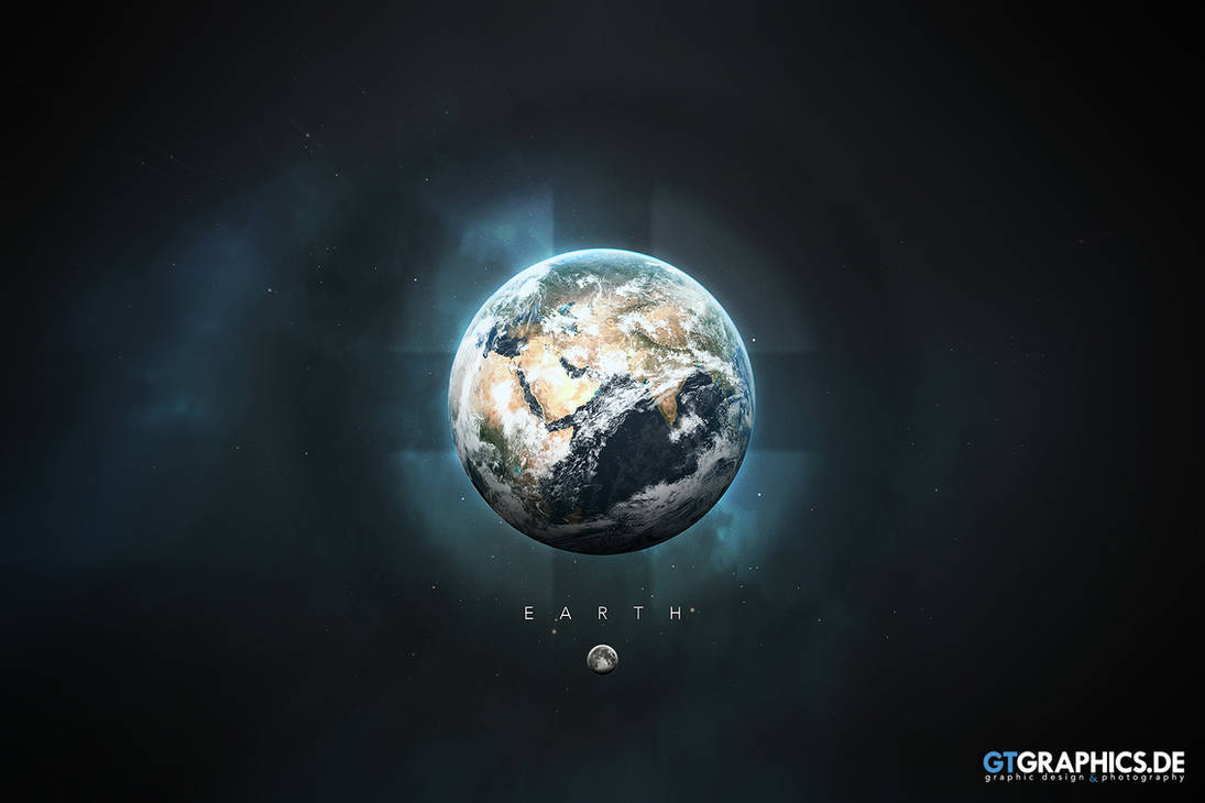 A Portrait of the Solar System: Earth by TobiasRoetsch on DeviantArt