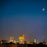 Bloodmoon and Mars over Dresden