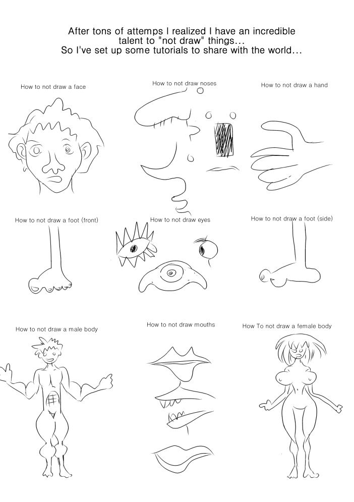 How to not draw guide