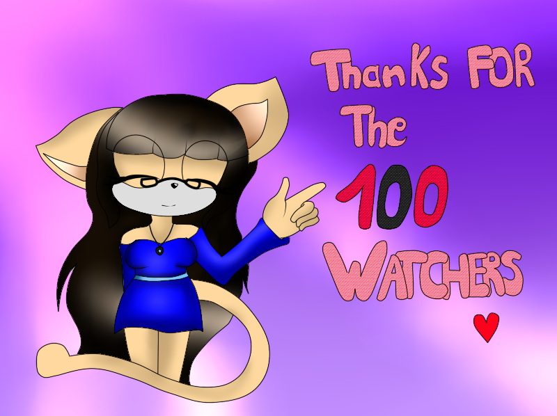 Thanks For the 100 watchers