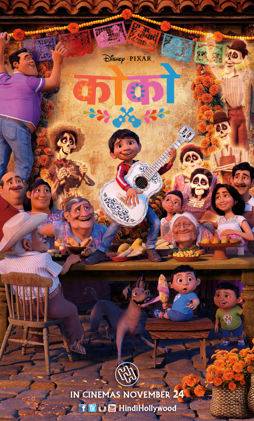 Coco Movie Hindi Poster 1 by HindiHollywood on DeviantArt