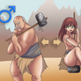 Barbarian Tg before and after