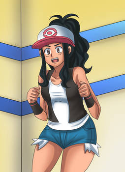 Ash turned into Hilda