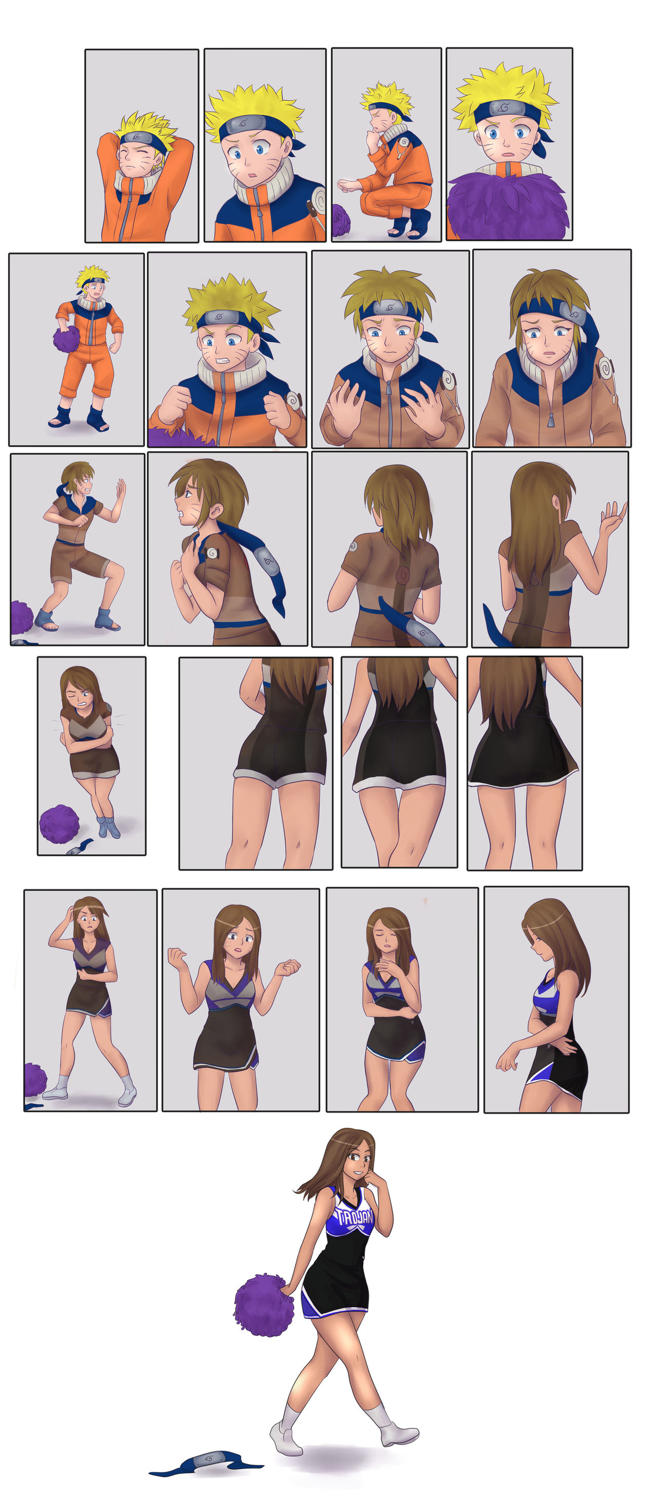 Naruto to Cheerleader Tg Sequence Commission