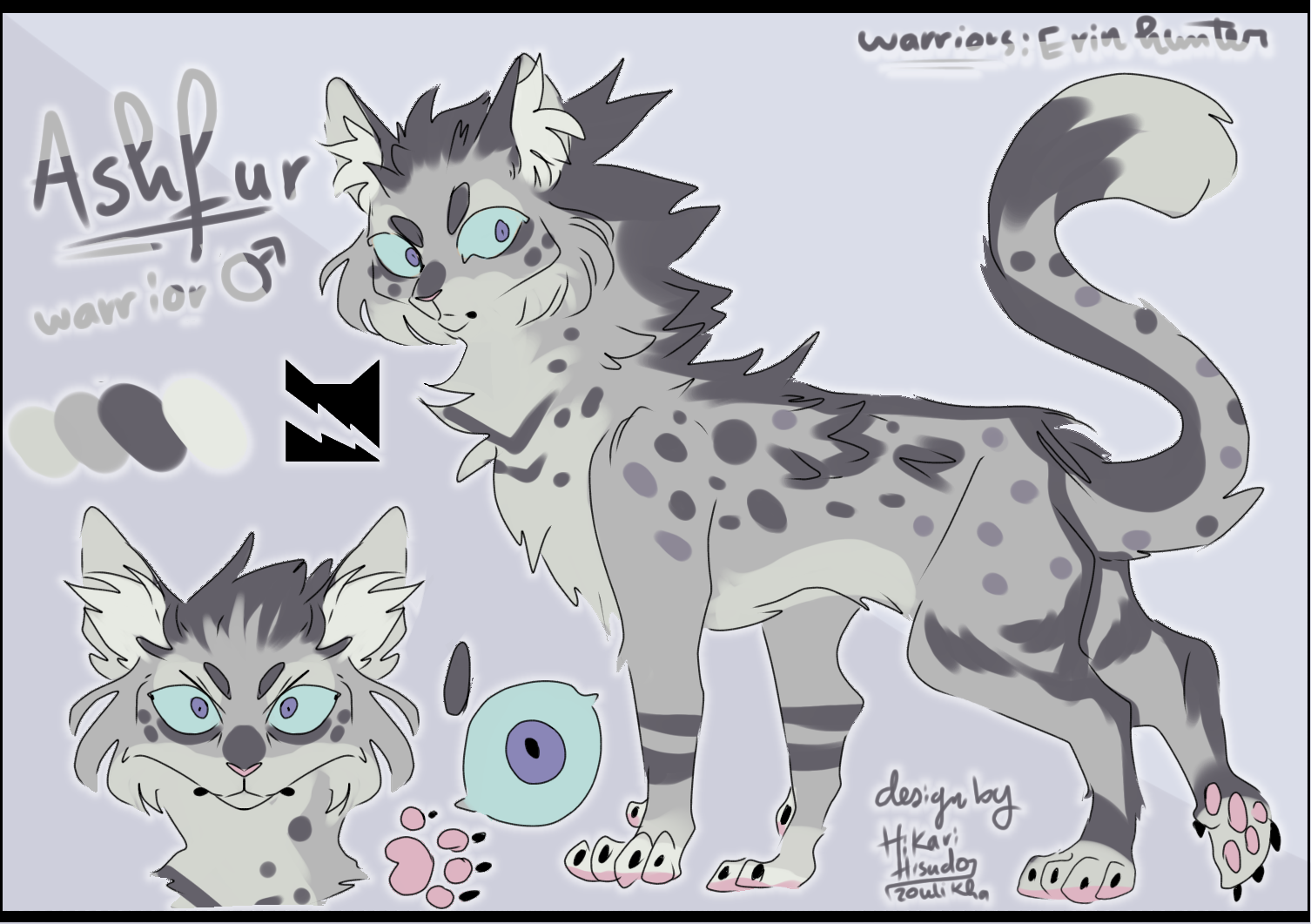 Nick's Warrior Cats Designs — the ultimate ashfur