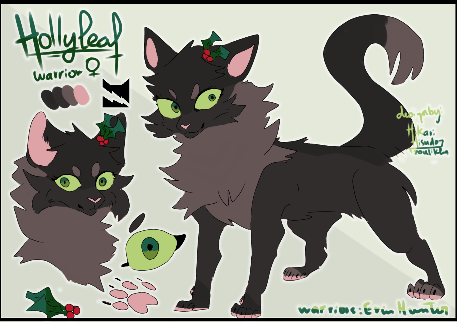 Hollyleaf Warrior Cats Design By Hikari Hisudo On Deviantart Hollyleaf Warrior Cats Design By Hikari Hisudo On Deviantart
