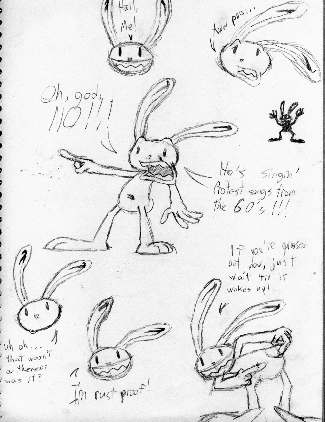 Hyperkinetic Rabbity Thing by Zaclonius on DeviantArt