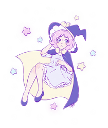 Starry little witch