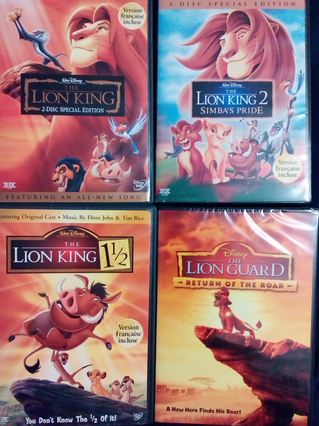 my lion king DVD collection with the lion guard by aliciamartin851 on ...