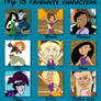 my top 13 fav kim possible characters