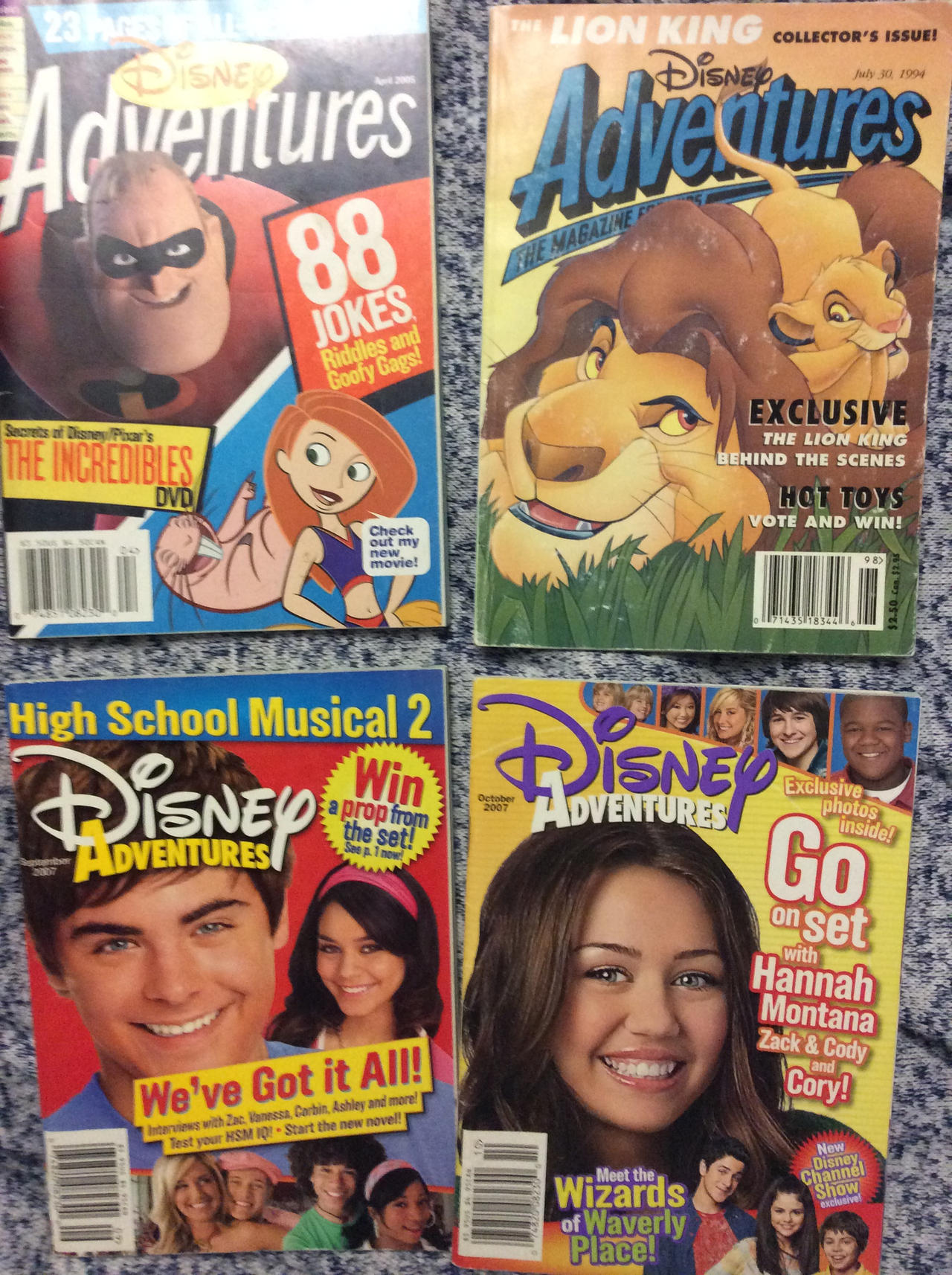 Disnye Magazine Disney adventures magazines by aliciamartin851 on DeviantArt