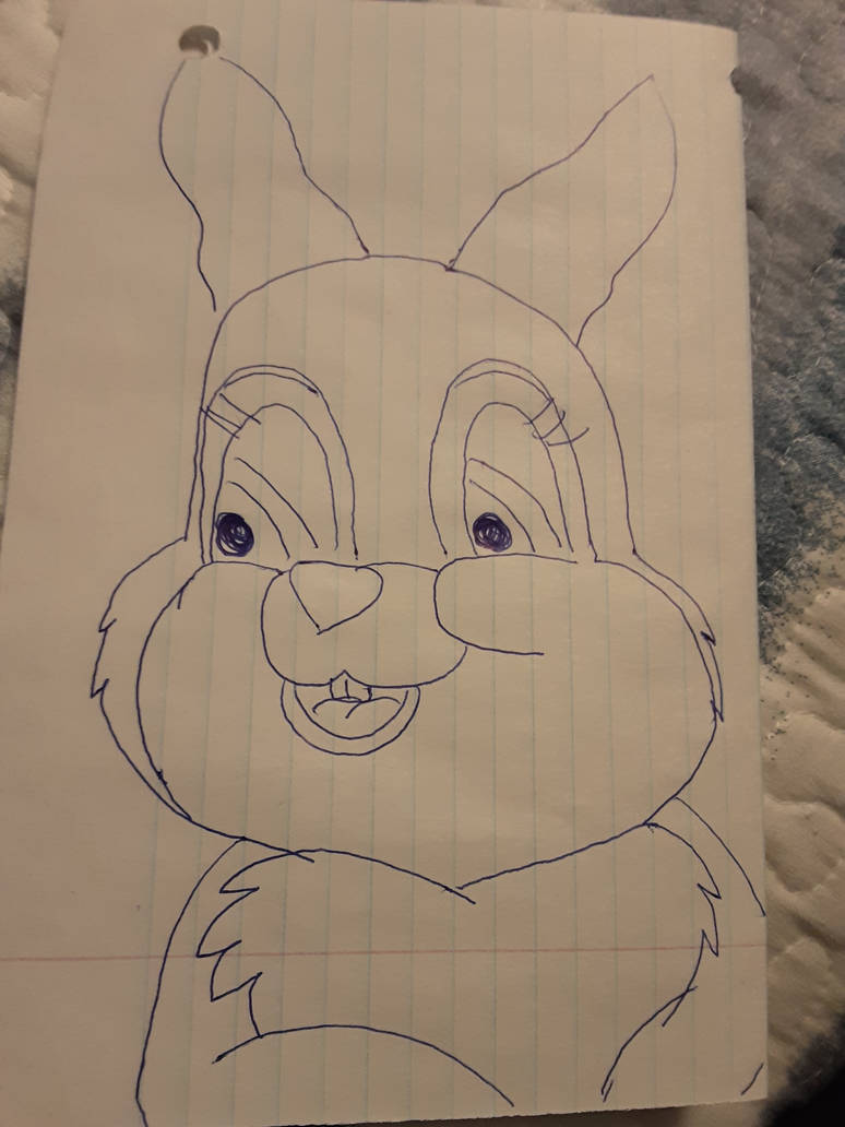 Disney's Thumper's sister from Bambi by aliciamartin851 on DeviantArt