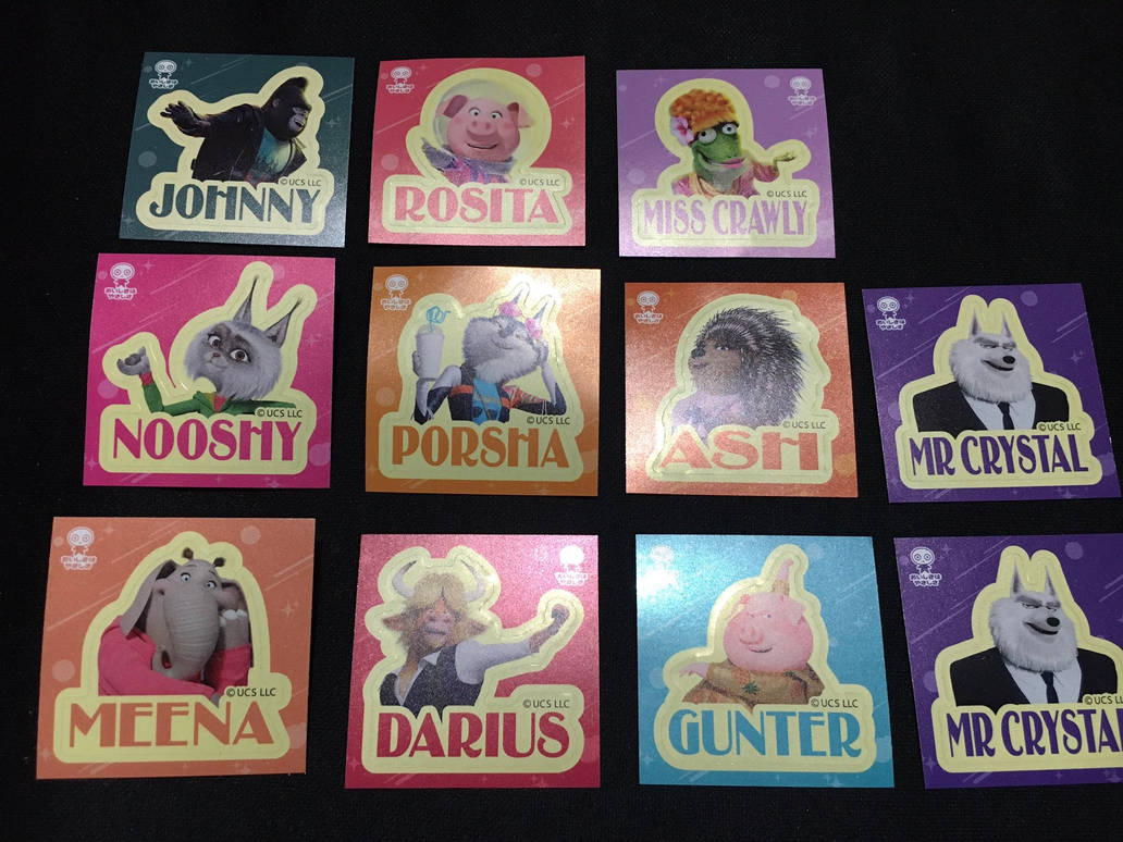 Singmaster Inverted Sticker Sing 2 more stickers by aliciamartin851 on DeviantArt
