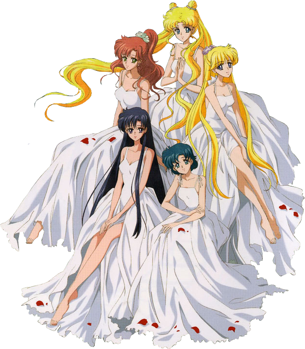 sailor moon white dress Neo-Queen Serenity (Crystal) | Wiki Sailor moon pic from Facebook