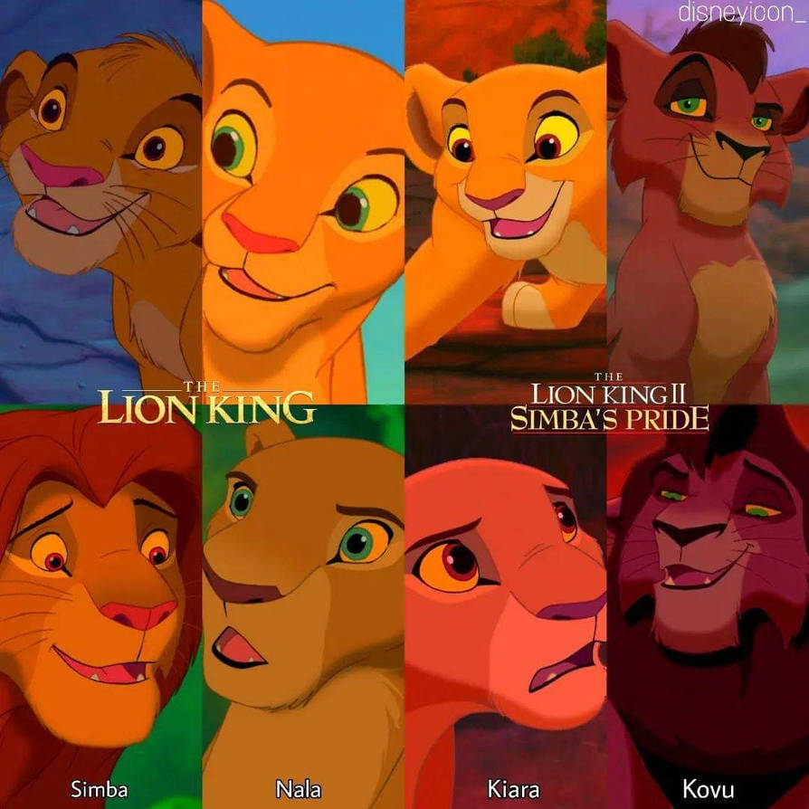 Lion king characters simba nala kiara and kovu by aliciamartin851 on ...