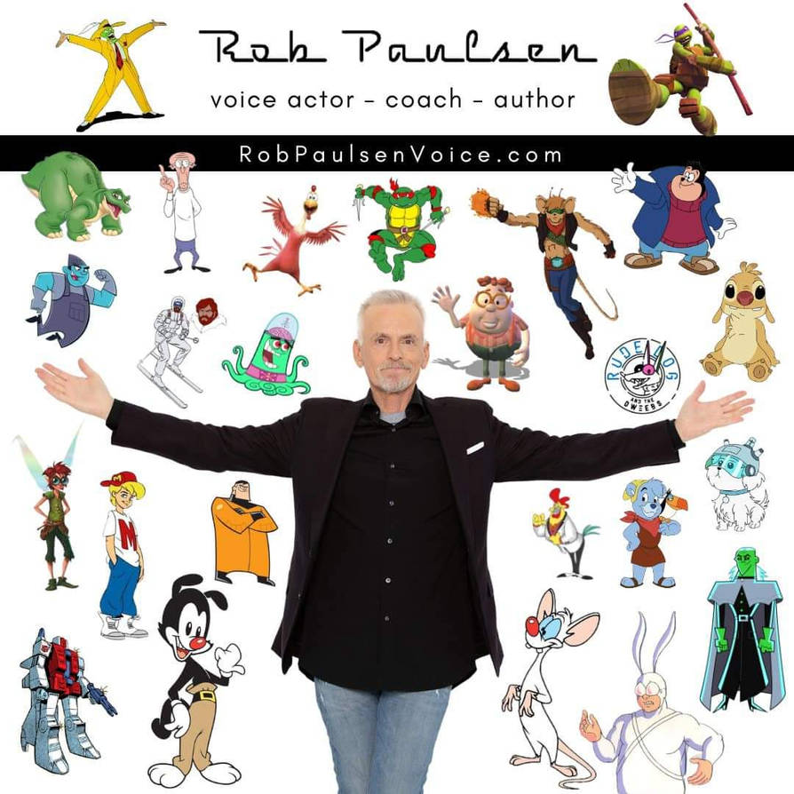 Rob Paulsen has a website by aliciamartin851 on DeviantArt